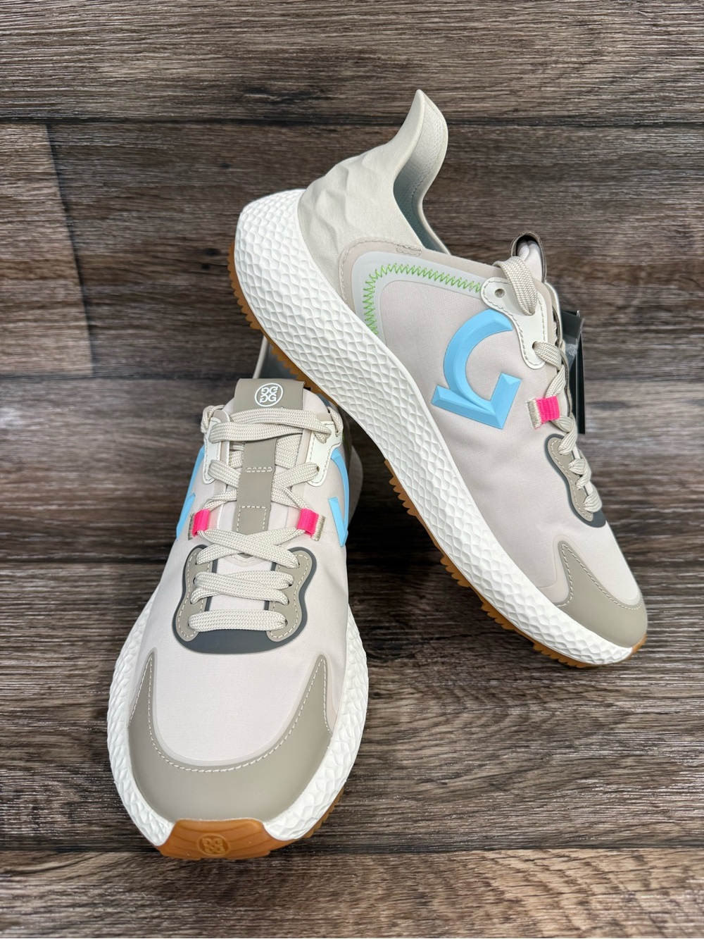 NEW G/FORE MG4X2 Golf Shoe Sz 8 M STONE / DUNE - Picture 13 of 16
